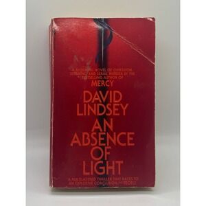 David Lindsey An Absence of Light Novel Adult OS Red Good Thriller Paperback